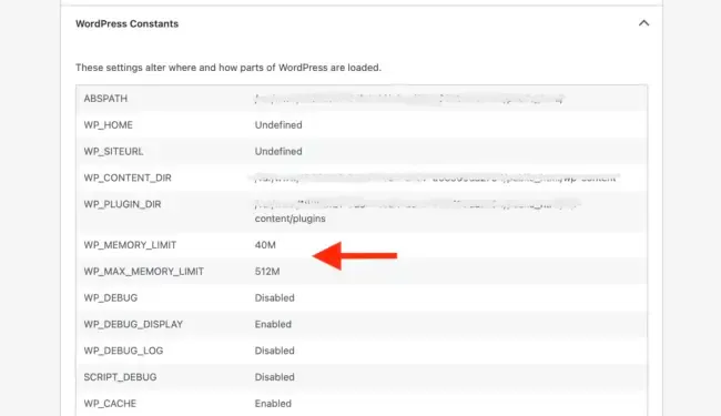 WordPress Constants